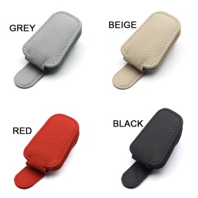 Sunglasses Holder Manufacturer - Magnetic Leather Sunglasses