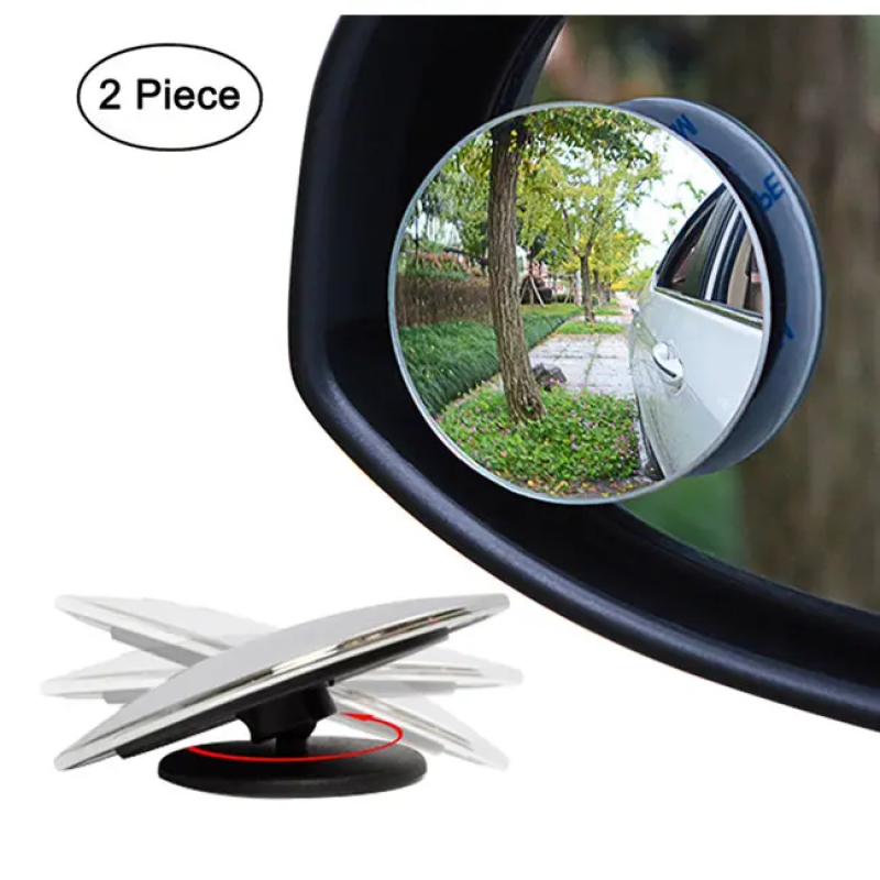 Blind Spot Mirror Factory - 2 Pcs Pack Round HD Glass