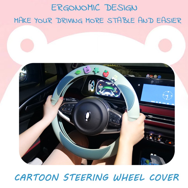 Cartoon Cover Factory - Cartoon Car Steering Wheel Cover