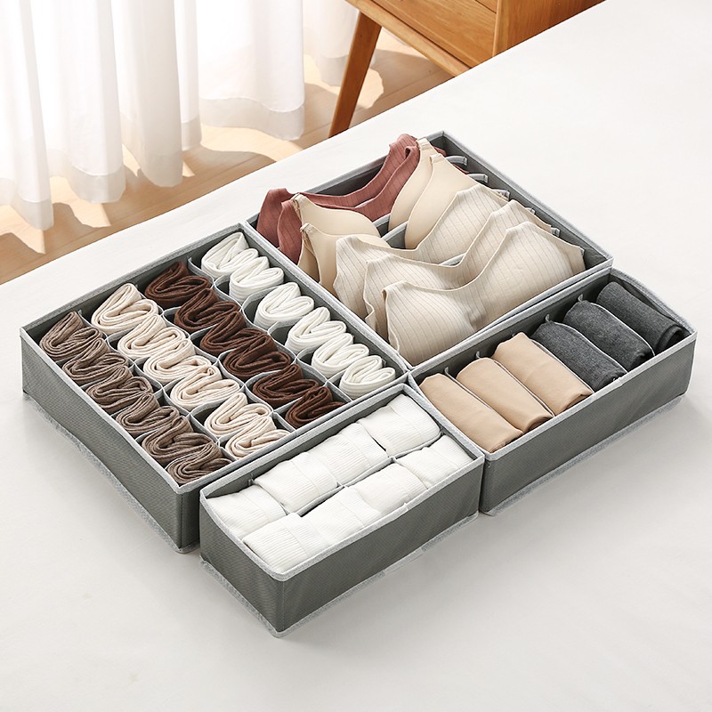 Drawer Organizer Supplier - 4pcs Set Closet Organizer