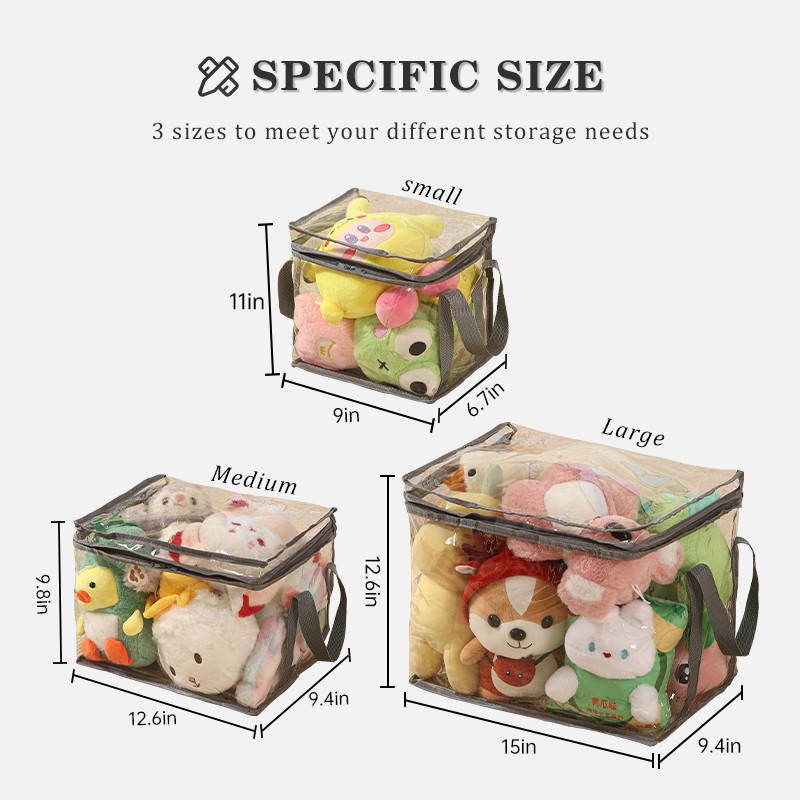 Toy Storage Supplier - Home Toy Storage Bag Transparent