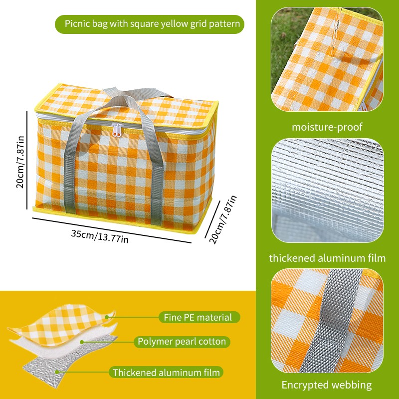 Lunch Bag Factory - New Portable Beverage Lunch