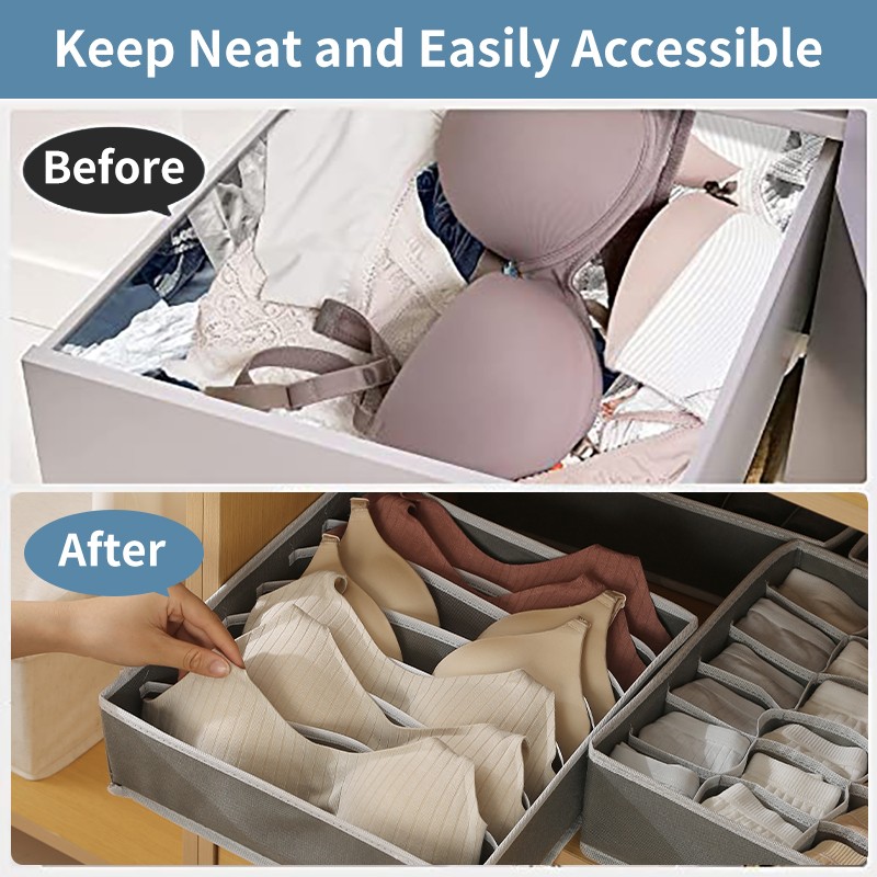 Drawer Organizer Supplier - 4pcs Set Closet Organizer