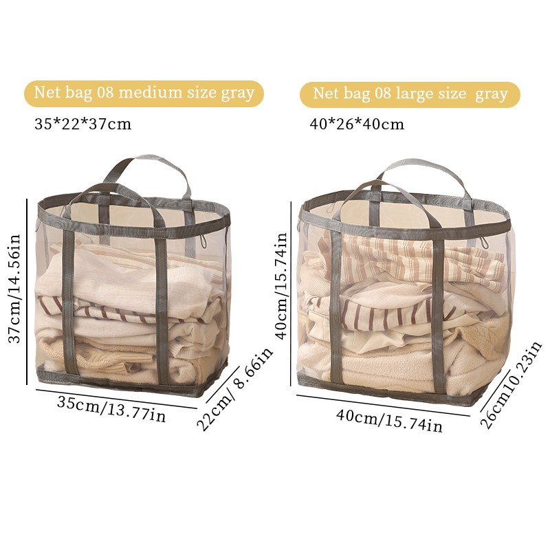 Laundry Hamper Manufacturer - Bathroom Mesh Laundry Hamper