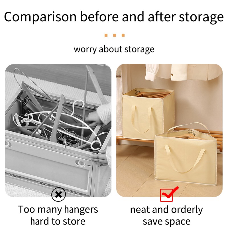 Hanger Bag Manufacturer - Square Triangle Hanger Storage