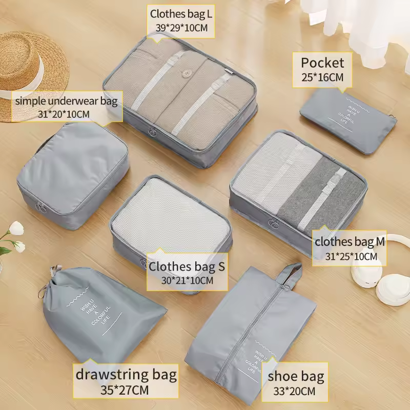 Travel Bag Supplier - Travel Storage Bag Set Luggage