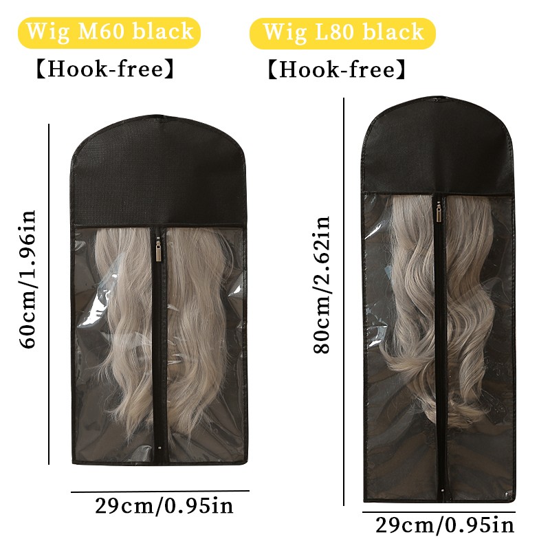 Wig Packaging Supplier - Hanging Wig Packaging Bags