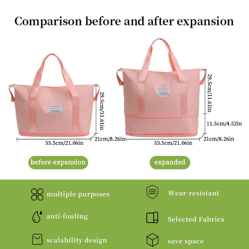 Travel Bag Manufacturer - Expandable Waterproof Travel