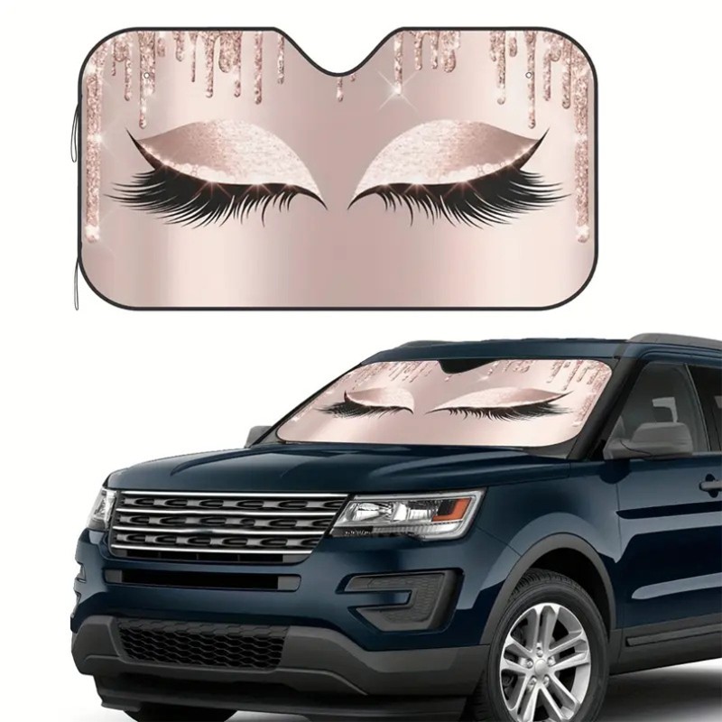 Cartoon Visor Manufacturer - Pretty Eyes Cartoon Print