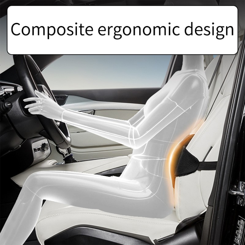 Backrest Cushion Supplier - Detachable Car Backrest Cushion