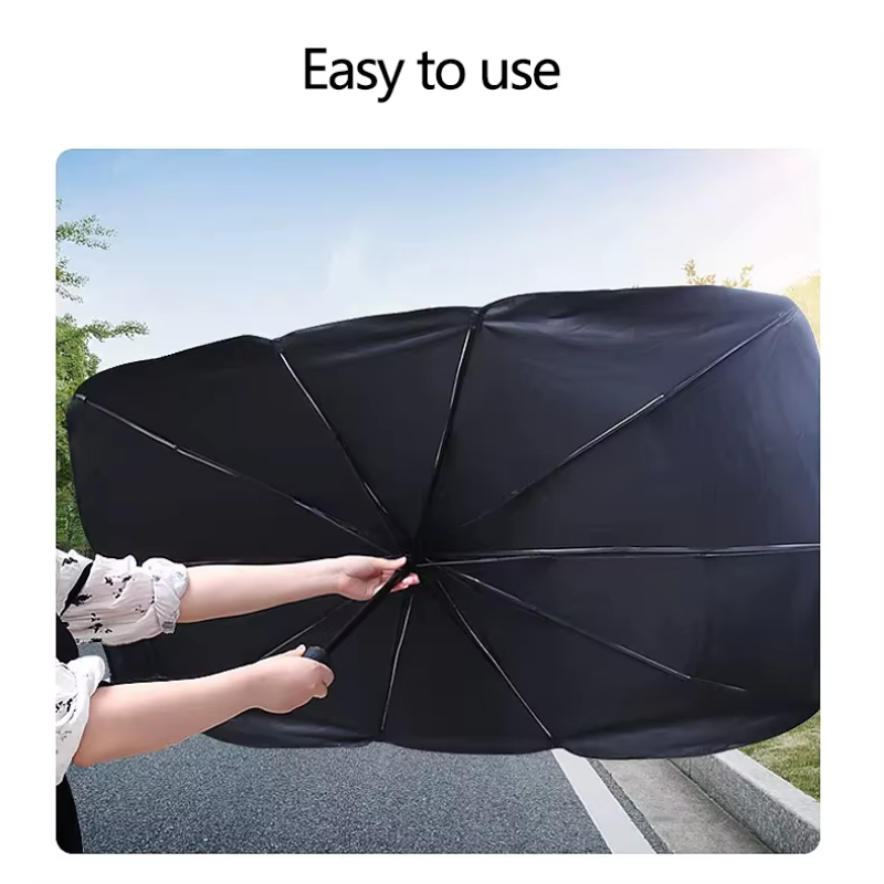 Retractable Umbrella Factory - New Car Windshield Sunshade