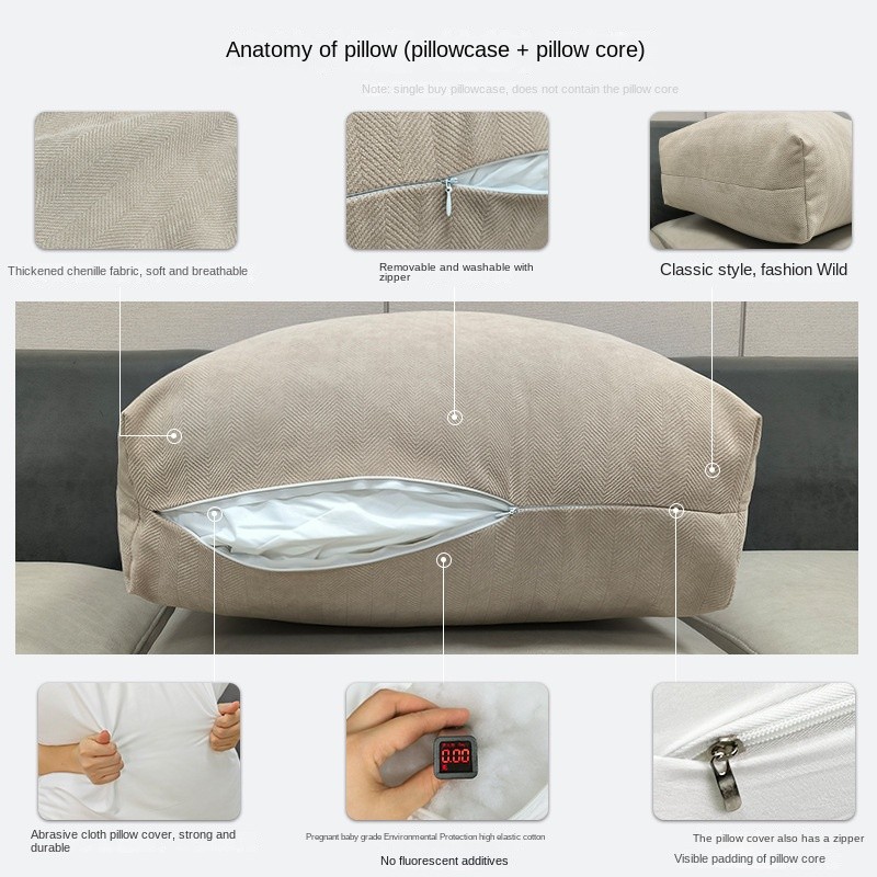 Sofa Cushion Factory - Long Living Room Sofa Backrest