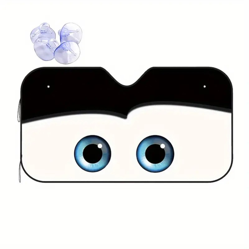 Cartoon Visor Manufacturer - Pretty Eyes Cartoon Print