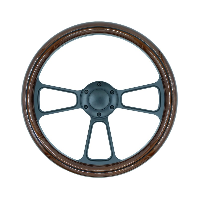 Peach Wood Wheel Supplier - Retrospective 14-Inch Peach