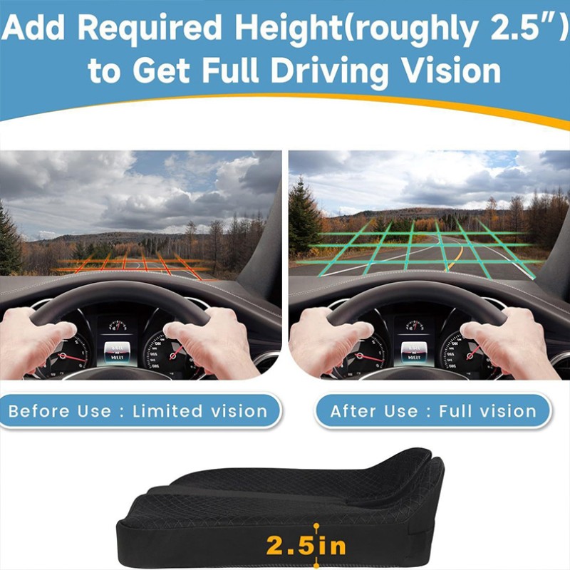 Driver Cushion Manufacturer - Elevated Seat Cushion with