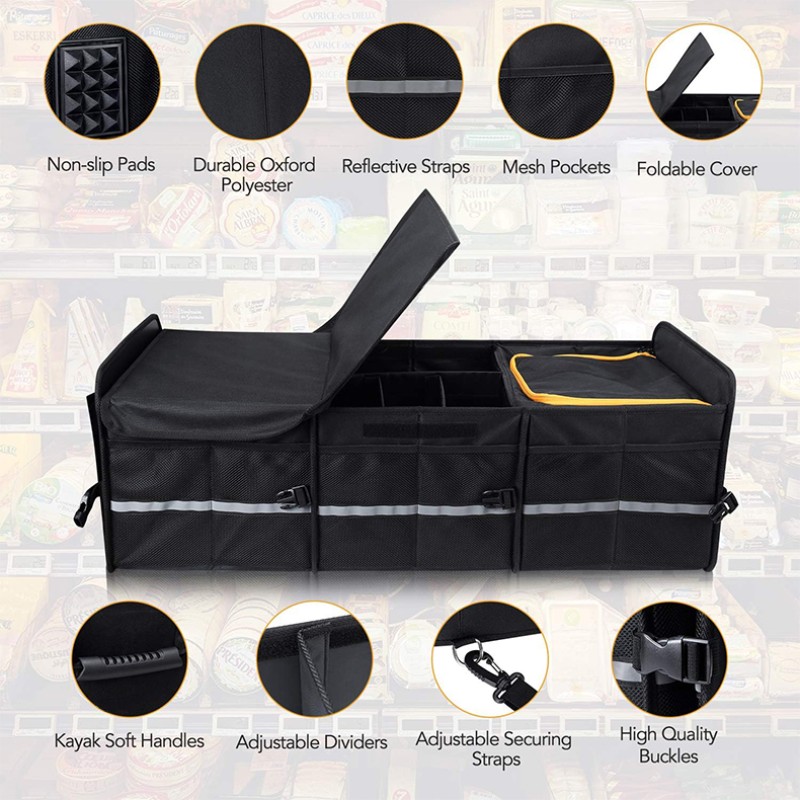 Trunk Organizer Factory - Multifunction Foldable Luxury