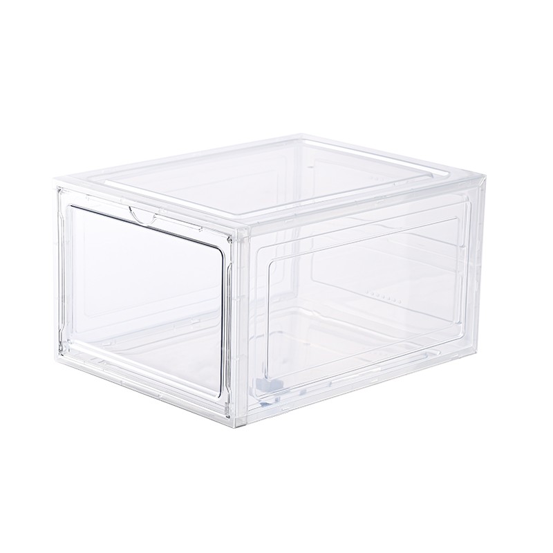 Shoe Storage Container Manufacturer - Front Magnetic Door Dustproof Plastic