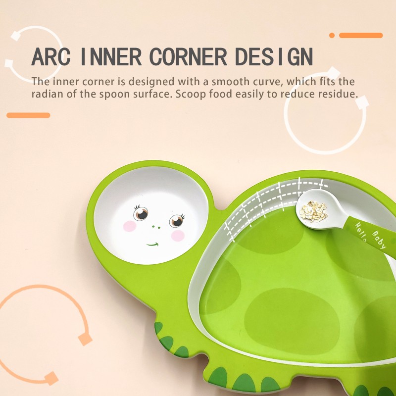 Children Tableware Manufacturer - Upgraded Bamboo Fiber Non-Spill Non-Toxic