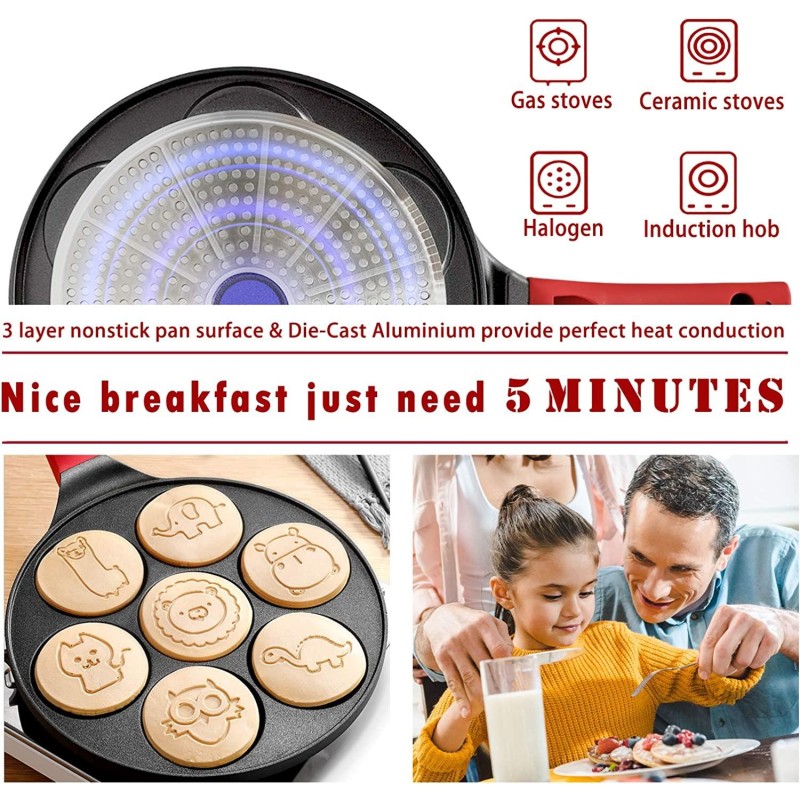 Waffle Frying Pan Manufacturer - USA Stock Multifunction Cute Non Stick