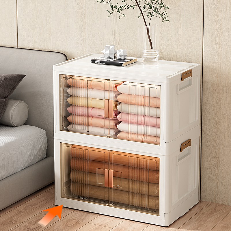 Storage Basket Factory - Household Stackable Detachable Foldable Plastic