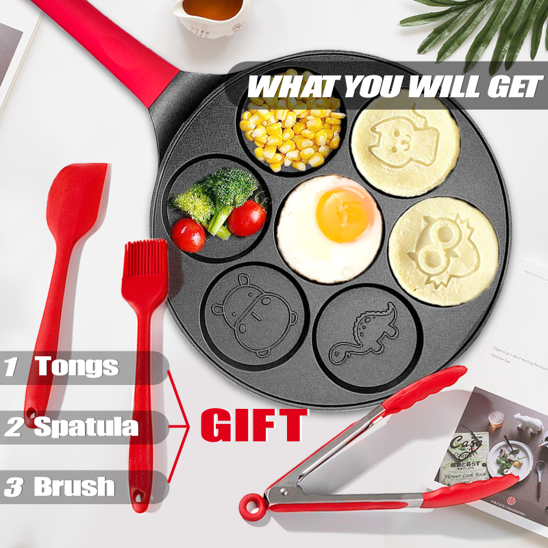 Induction Pan Factory - Household Non-stick Smiley Face Waffle Pan