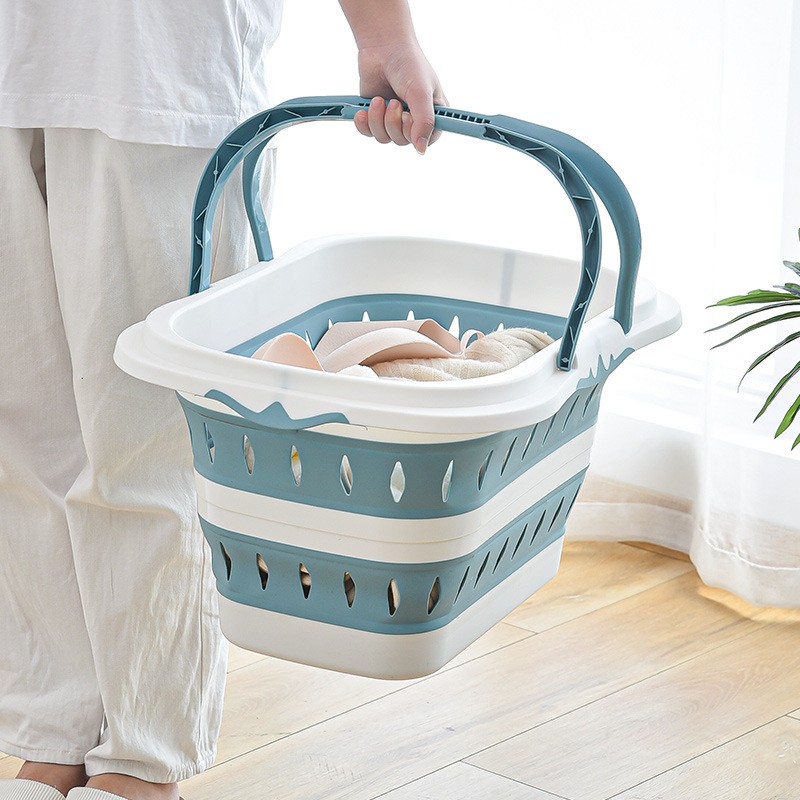 Plastic Basket Factory - High Quality PP Collapsible Rectangular Laundry