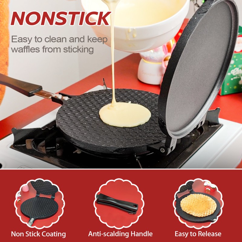Waffle Baking Mold Factory - Custom Kitchen Oven Non-Stick Egg