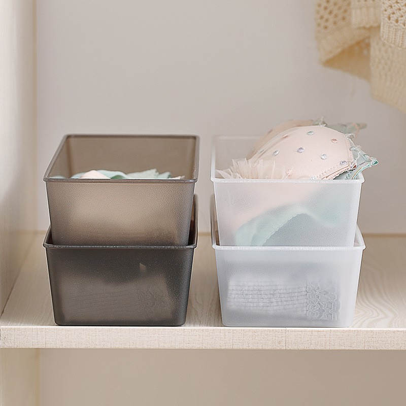 Underwear Storage Box Factory - Household Stackable Drawer Partition Plastic