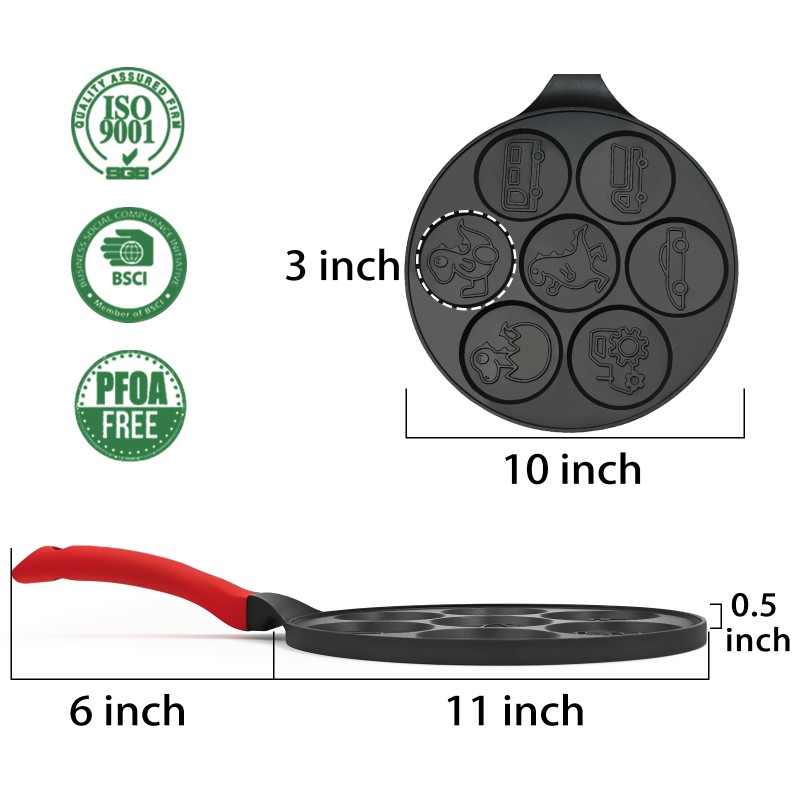 Dinosaur Griddle Pan Factory - Patent Design Special-Shaped Aluminum