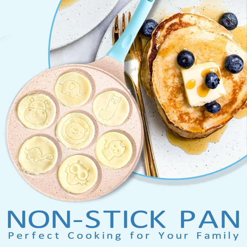 Griddle Pancake Pan Manufacturer - USA Stock 7-hole Non-stick Animal