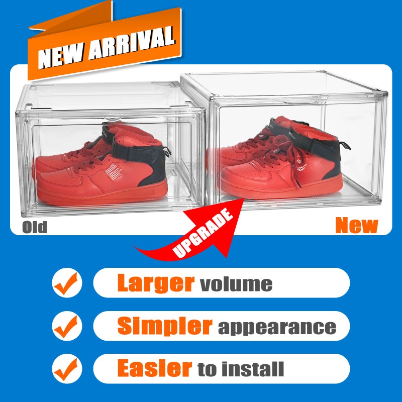 Portable Shoe Rack Manufacturer - Wholesale Plastic Transparent Foldable Organizer