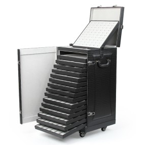 Jewelry Box Factory - High-Grade PU Leather Travel Storage Organizer