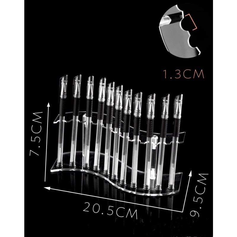 Acrylic Pen Holder Manufacturer - Makeup Pen Stand Lipstick Sample Display
