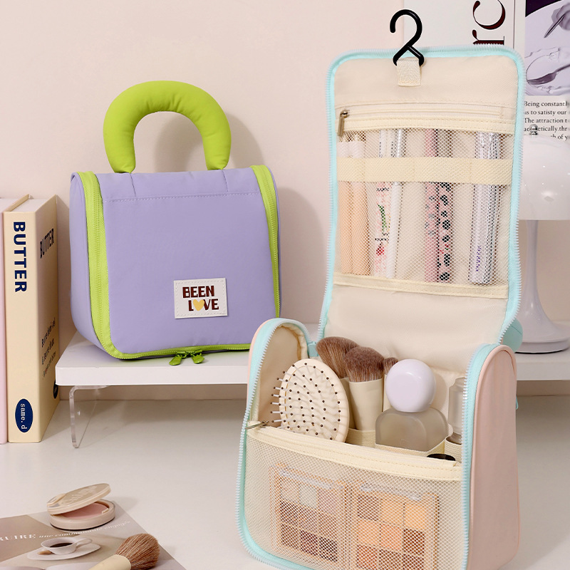 Travel Bag Supplier - Modern Nylon Folding Cosmetic Bag