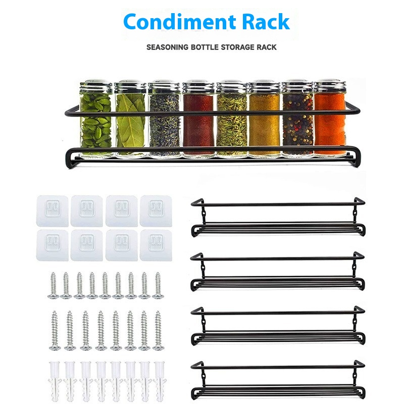 Spice Rack Supplier - Iron Double Tier Spice Rack
