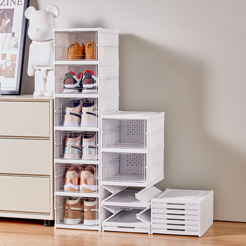 Storage Box Supplier - Foldable All-In-One Shoe Cabinet