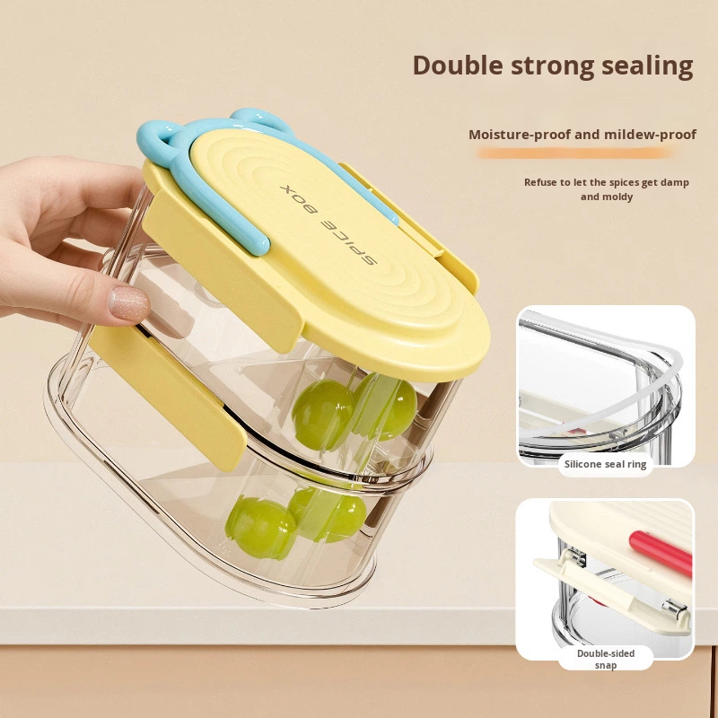 Spice Box Supplier - Kitchen Spice Storage Box Stackable