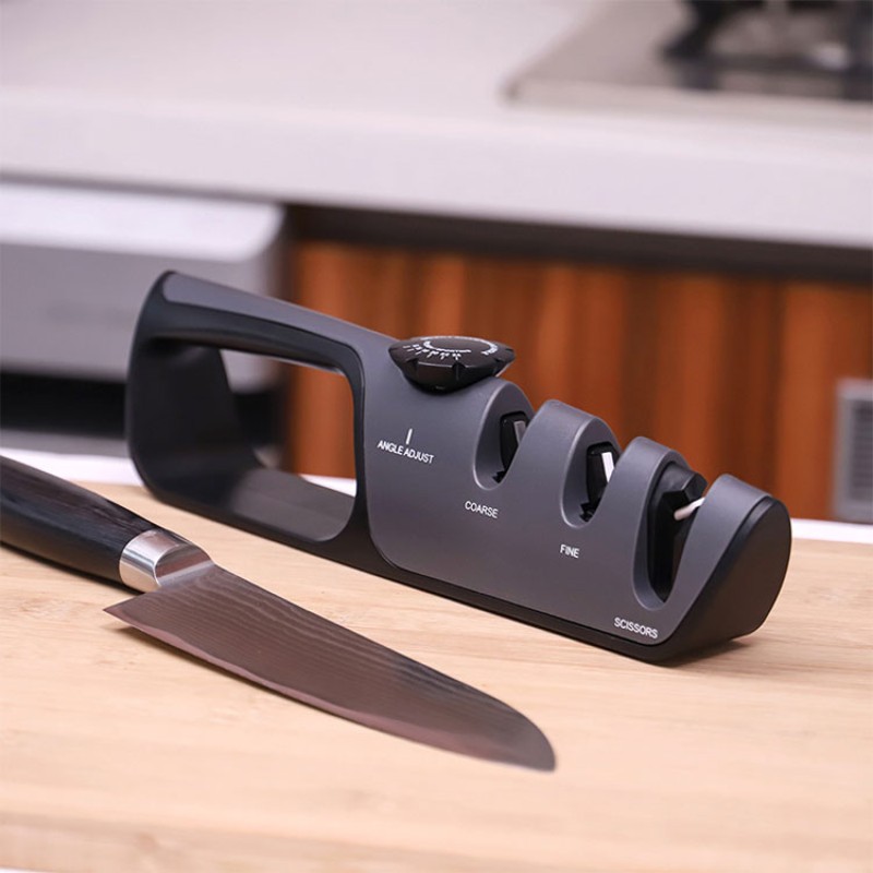 Knife Sharpener Factory - Two Adjustable Sharpening Slot
