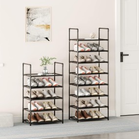 Shoe Shelf Factory - Shoe Shelf Rack Large Wrought Iron