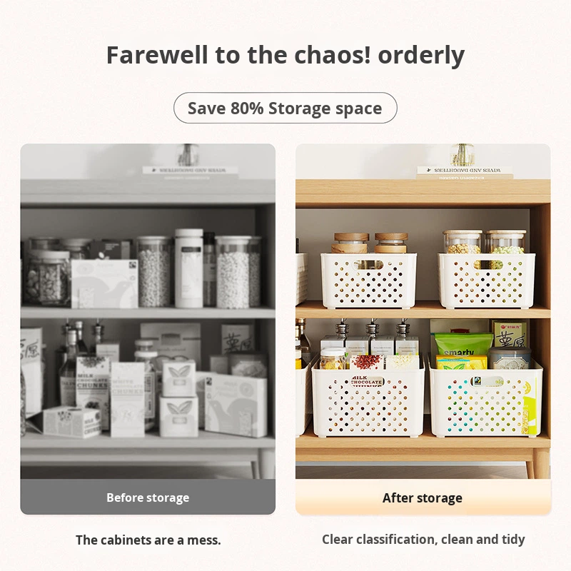 Storage Basket Manufacturer - Plastic Flat Hole-Shaped