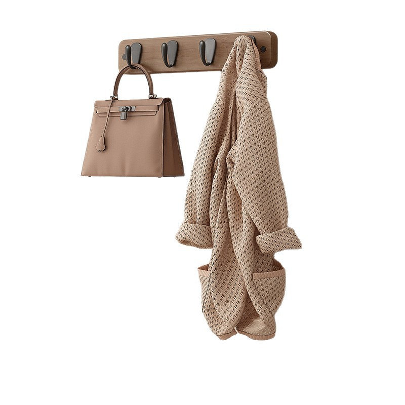 Coat Rack Supplier - Bamboo Wave-Shaped Wall-Mounted