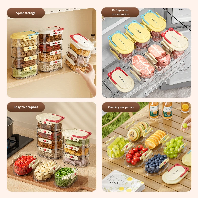 Spice Box Supplier - Kitchen Spice Storage Box Stackable