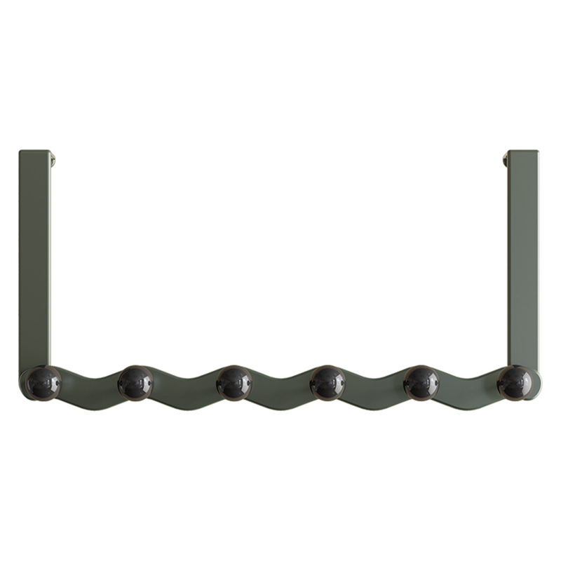 Door Hanger Factory - Wrought Iron Wave Door Hanger
