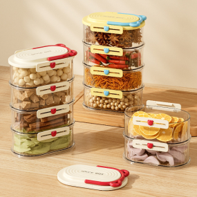 Spice Box Supplier - Kitchen Spice Storage Box Stackable