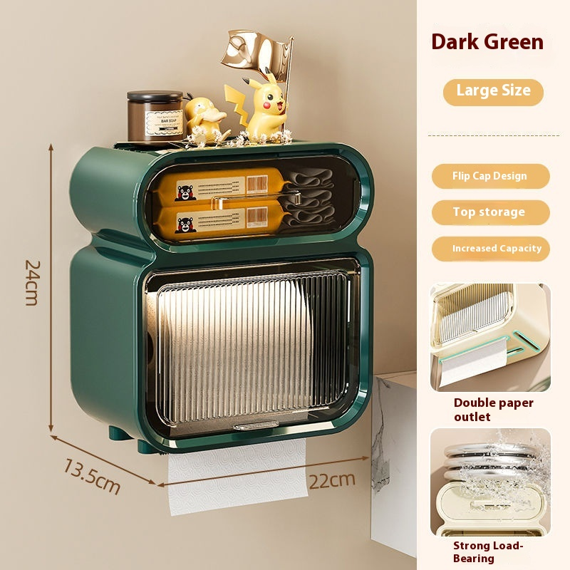 Tissue Box Manufacturer - Square Bathroom Tissue Box