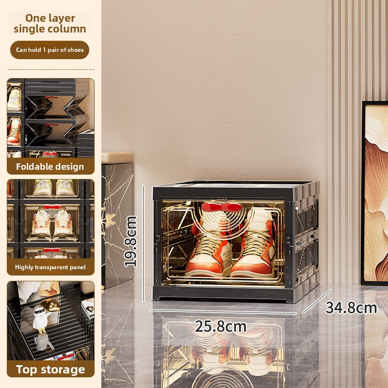 Shoe Rack Supplier - Transparent Shoe Storage Rack
