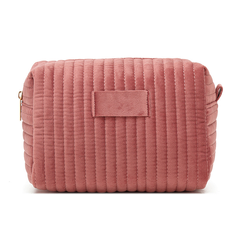 Toiletry Bag Factory - Portable Velvet Makeup Bag