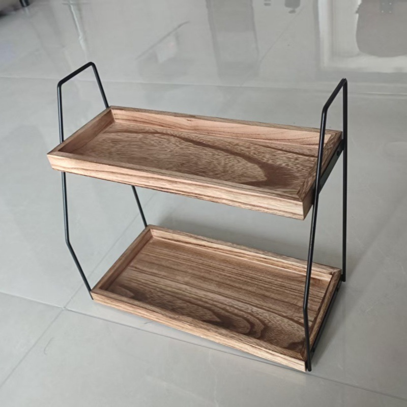 Storage Rack Supplier - Double-Layer Bathroom and Kitchen