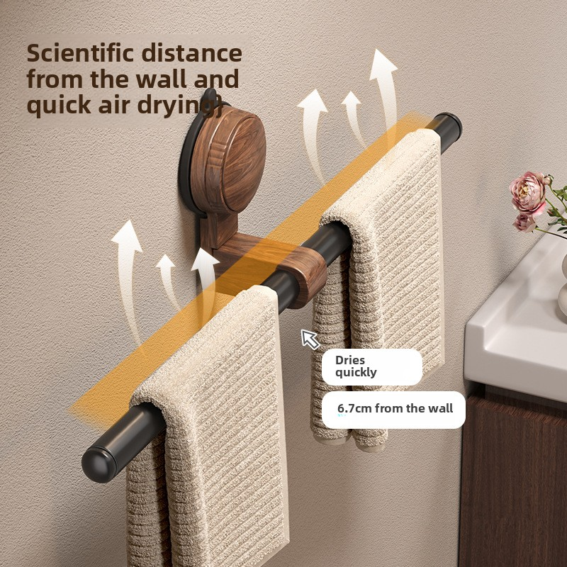 Towel Rack Manufacturer - Antique Style Walnut Towel