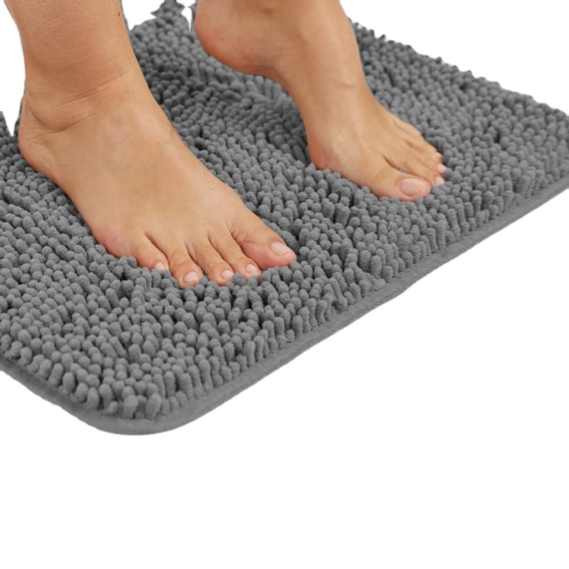 Bath Mat Manufacturer - Thick and Soft Chenille Microfiber